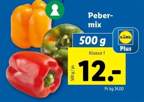 Peber Mix Tilbud Hos Lidl