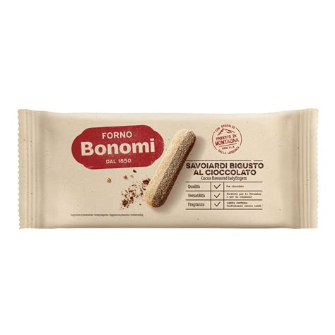 Печенье Forno Bonomi Савоярди двухцветное, 200 г - купить с доставкой ...