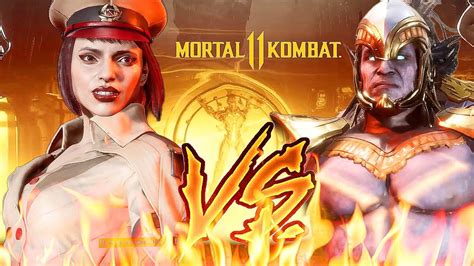 Mortal Kombat 11 Skarlet Vs Kotal Khan Epic Fight Youtube