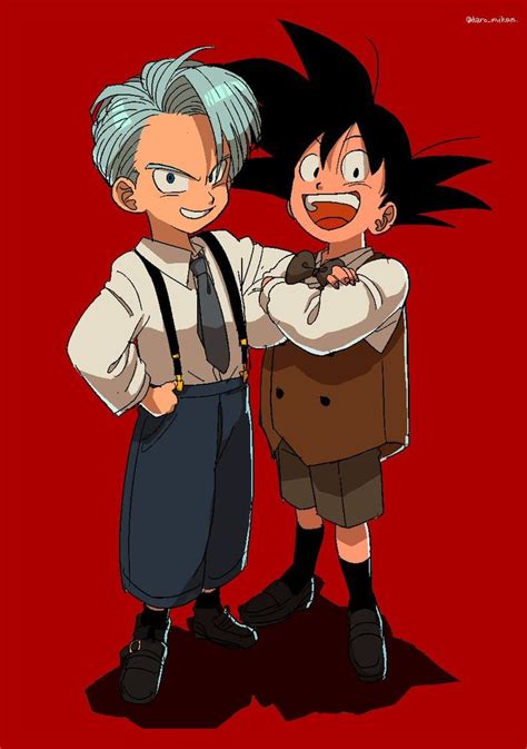 Trunks And Goten Dragon Ball Art Anime Dragon Ball Dragon Ball