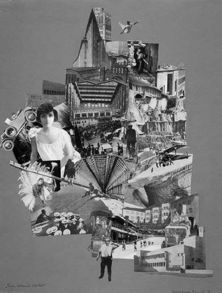 Marianne Brandt Photomontage: Our Unnerving City