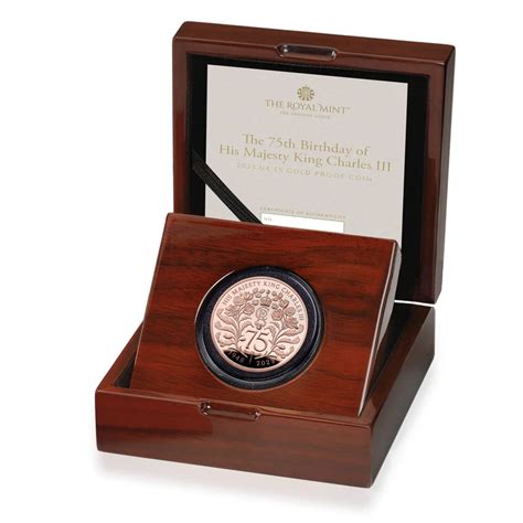 Pounds Charles Iii King Charles Th Birthday Gold Proof