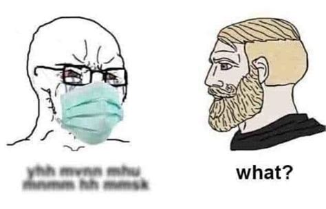 Soyjak Mask Vs Chad Yes Chad Know Your Meme