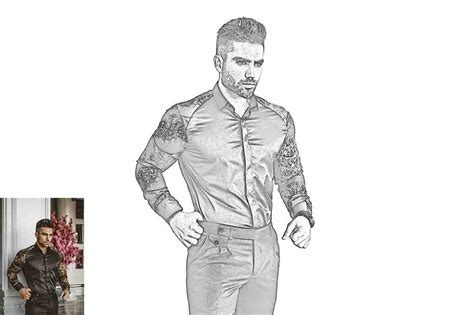 Canvas Pencil Sketch Photoshop Action Invent Actions