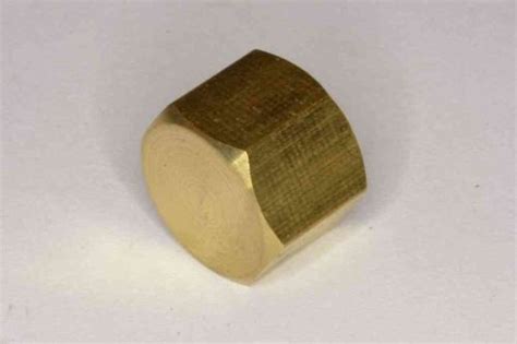 Bsp Brass Blanking Cap Blank Nut