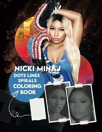 Nicki Minaj Dots Lines Spirals Coloring Book New Kind Of Stress Relief