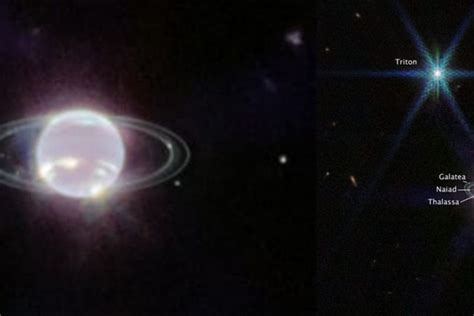 James Webb Space telescope captures striking view of Neptune's rings - The Statesman James Webb ...