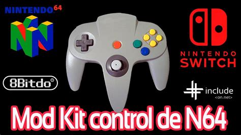 Mod Kit De Control Para N64 A Nintendo Switch N64 Nintendoswitch