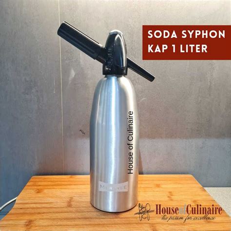 Jual Soda Syphon Maker 1 Liter Botol Pembuat Soda Sipon Siphon Shopee