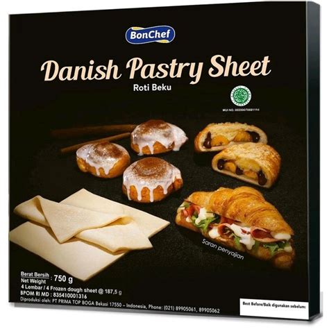 Jual Bonchef Danish Pastry Sheet Khusus Gojek Instan Shopee Indonesia