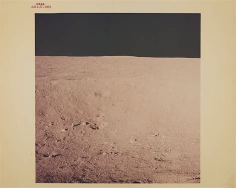 Bonhams Apollo 11 3 Photographs Of The Lunar Surface During The First