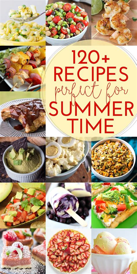 100+ Recipes for Summer - mom makes dinner