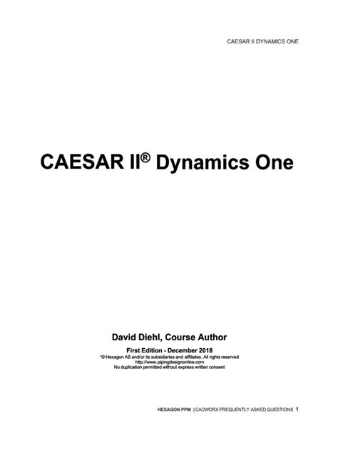 Caesar Ii-2 | PDF