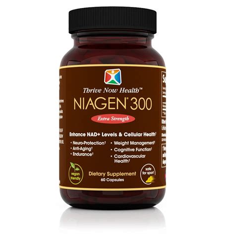 Buy Thrive Now Niagen Nicotinamide Riboside Patented Energy