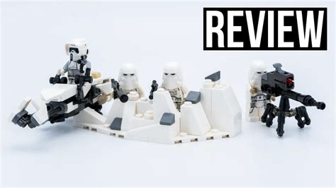 LEGO Star Wars Snowtrooper Battle Pack REVIEW • Set 75320