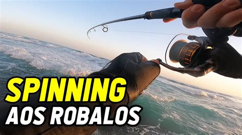 PESCA DE ROBALOS AO SPINNING Boa Actividade Algarve Portugal 4k