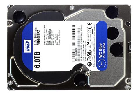 Disco Duro Interno Western Digital WD60EZRZ 6TB Azul En Precialo