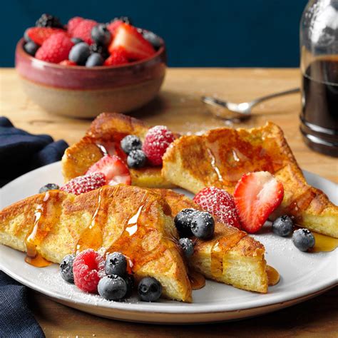 Vanilla French Toast Recipe Taste Of Home