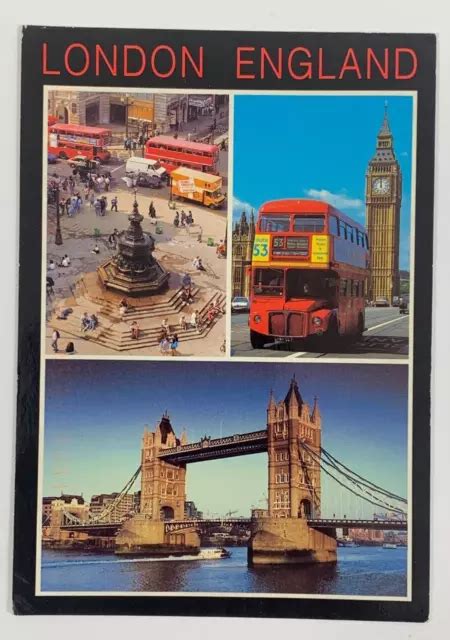 PICCADILLY CIRCUS BIG Ben Tower Bridge London England Multiview