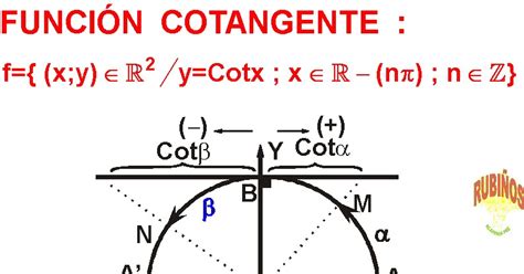 Grafica De La Funcion Cotangente Ejercicios Resueltos