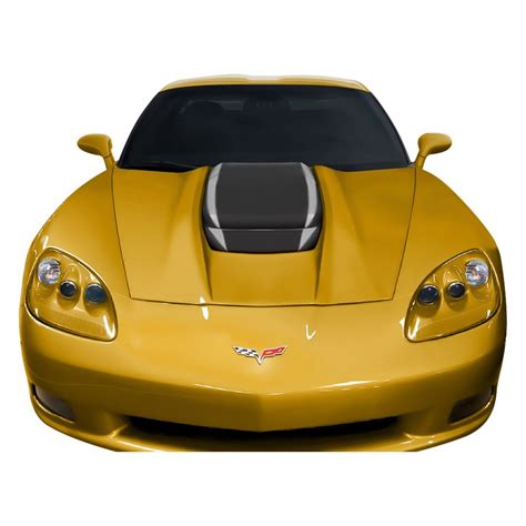 Duraflex® - Chevy Corvette C6 2008 ZR1 V2 Style Fiberglass Hood