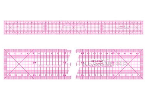 Pattern Making Ruler