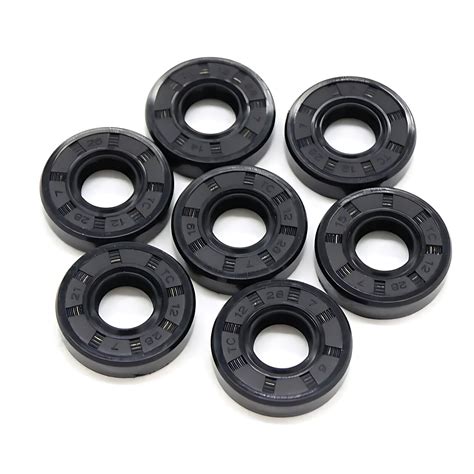 20PCS TC Series Skeleton Oil Seal Rings NBR Double Lip Seal Rotary