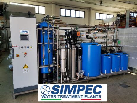 High Pressure Reverse Osmosis Plant Simpec Srl