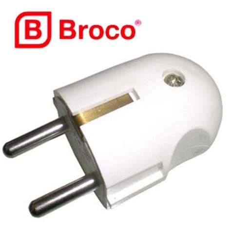 Jual Steker Arde BROCO Putih Colokan Listrik Plug SNI 13310 Shopee