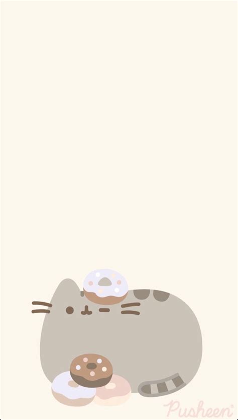 Cute Pastel Kawaii Pusheen Wallpaper