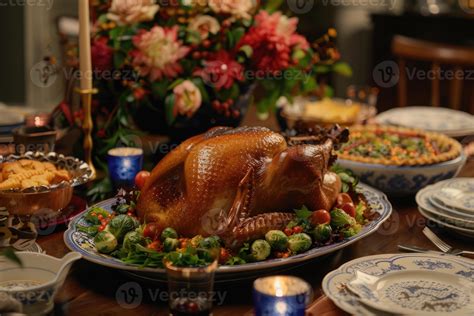 Chinese Thanksgiving Feast With Peking Turkey Custard Pie Salad