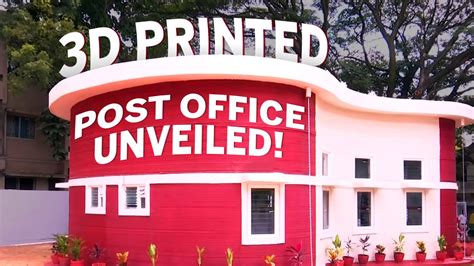 Inside India S First D Printed Post Office In Bengaluru Inaugurated