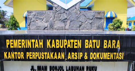 Kantor Perpustakaan Arsip Dan Dokumentasi Kabupaten Batu Bara Kantor