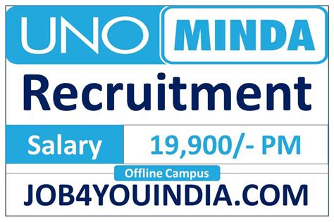 Uno Minda Recruitment Off Campus Placement Iti