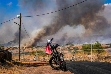 Hezbollah Launches Rocket Barrage At Northern Israeli Kibbutz Live