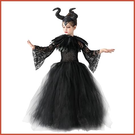 Evil Queen Halloween Costumes for Girls Maleficent Costume Devil Queen ...