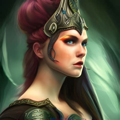 Irish Warrior Goddess Badb Ai Generated Artwork Nightcafe Creator