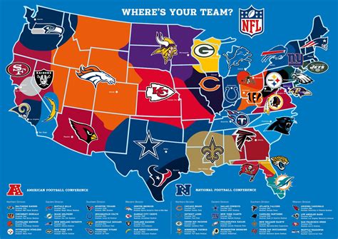 Nfl Teams Karte Karte | Hot Sex Picture