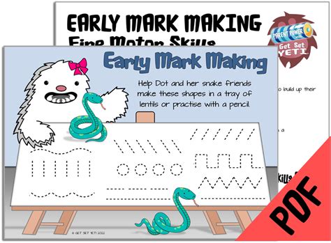 Early Mark Making Resource Early Literacy Teaching Resources