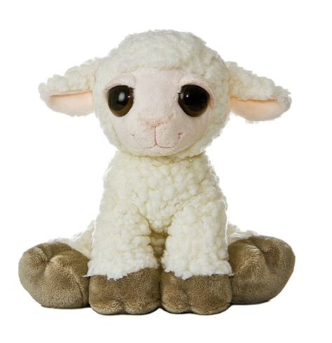 Lea The Plush Lamb Dreamy Eyes Stuffed Animal