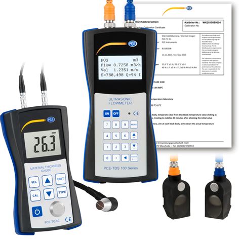 Ultrasonic Flow Tester Pce Tds H Tg Ica Ultrasonic Thickness