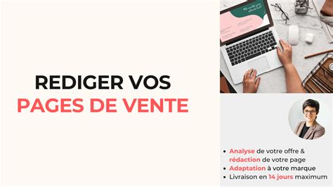 Je Vais R Diger Votre Page De Vente Optimis E Seo