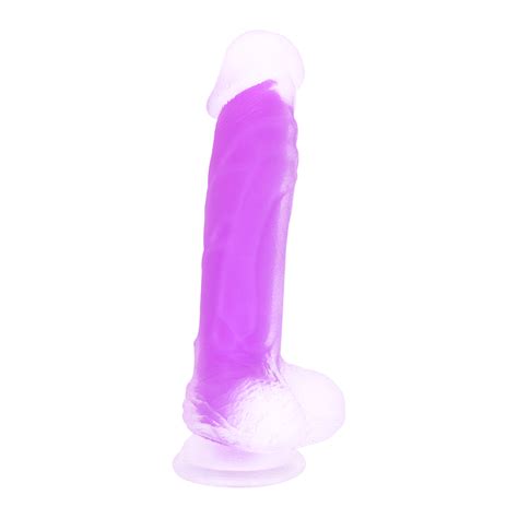 MOHSEN DILDO DE SILICON CON TESTICULOS BITONO 20 CM SN 028 NALA