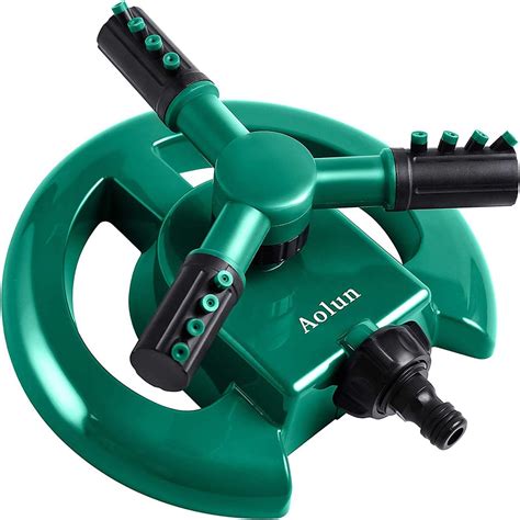 Aolun Garten Sprinkler Automatische Rasen Wasser Sprinkler 360 Grad 3