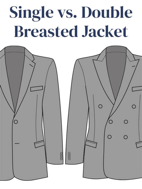 Double Breasted Vs Single Breasted Suits Compared Real Men Real Style