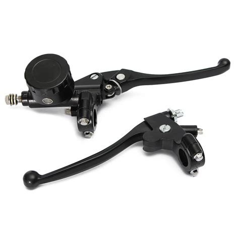 Pair Motorcycle Bike Hydraulic Brake Master Cylinder Reservoir