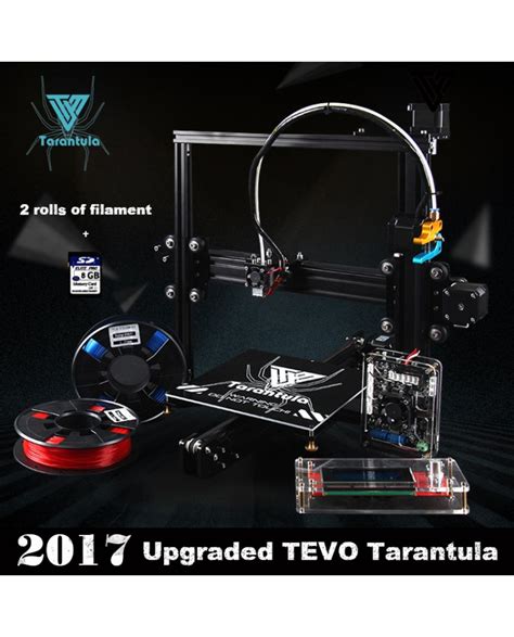 Tevo Tarantula 3d Printer Kit With 2 Free Rolls Of Filament 3d Printers Bay