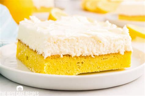 Lemon Cake Mix Cookie Bars The Best Cake Recipes