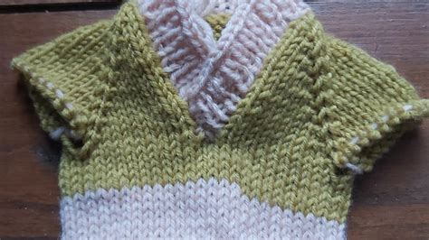 Tuto Pour Fair Un Col V Aux Tricot YouTube