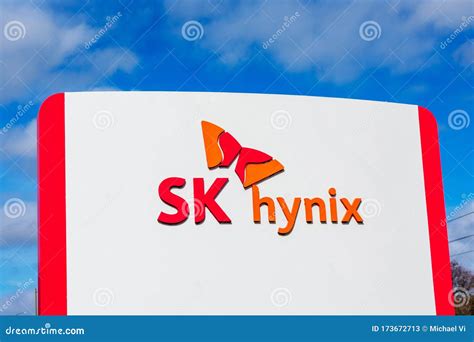 Sk Hynix Logo Butterfly Mascot At Sk Hynix America Headquarters Of